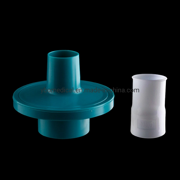 Lung Pulmonary Function Bvf Spirometer Hme Virus Filter with Mouthpiece