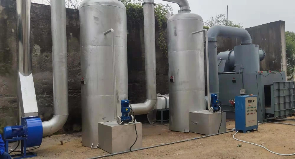 Solid Waste Burning Rotary Kiln Incinerator for Medical Waste/Pet/Animal Carcass